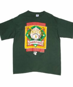 VINTAGE MLB OAKLAND ATHLETICS TEE SHIRT 1992 SIZE XL MADE IN USA