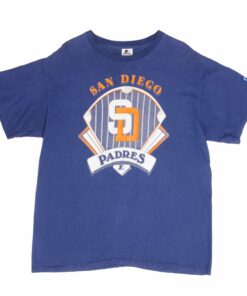 VINTAGE MLB SAN DIEGO PADRES 1990S TEE SHIRT SIZE LARGE MADE IN USA