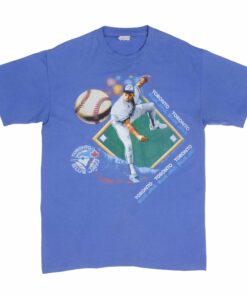 VINTAGE MLB TORONTO BLUE JAYS 1991 TEE SHIRT