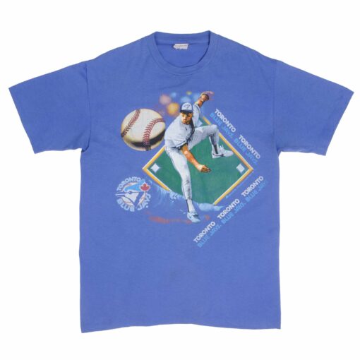 VINTAGE MLB TORONTO BLUE JAYS 1991 TEE SHIRT