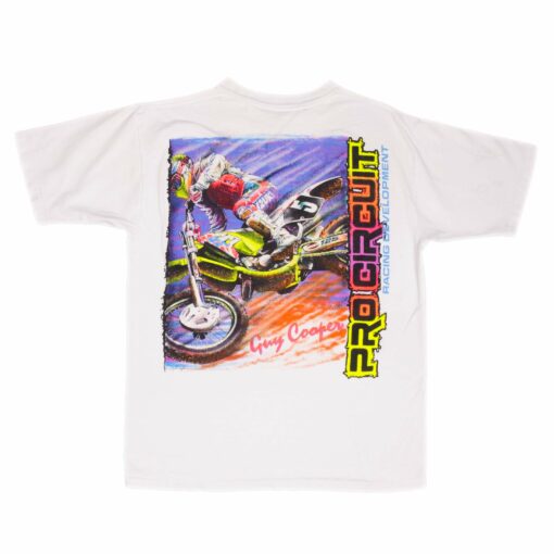 VINTAGE MOTOCROSS TEAM SUZUKI GUY COOPER 1990S TEE SHIRT