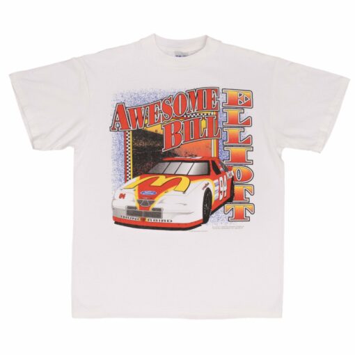 VINTAGE NASCAR BILL ELIOTT MCDONALD’S TEE SHIRT 1996