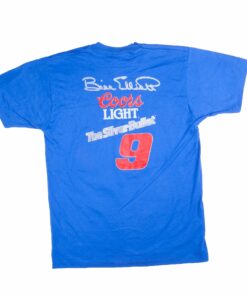 VINTAGE NASCAR BILL ELIOTT THE SILVER BULLET TEE SHIRT 1990S MEDIUM MADE USA