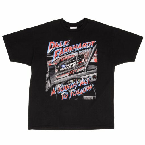 VINTAGE NASCAR DALE EARNHARDT 1990S TEE SHIRT SIZE LARGE MADE IN USA