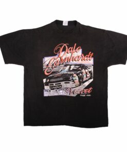 VINTAGE NASCAR DALE EARNHARDT BLACK VELVET 1992 TEE SHIRT SIZE XL MADE IN USA