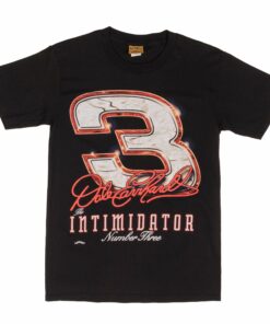 VINTAGE NASCAR DALE EARNHARDT INTIMIDATOR 1990S TEE SHIRT MEDIUM MADE IN USA