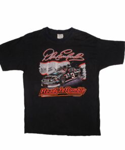 VINTAGE NASCAR DALE EARNHARDT READY TO RUMBLE 1989 TEE SHIRT LARGE MADE IN USA