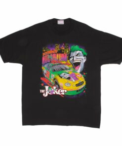 VINTAGE NASCAR KENNY IRWIN THE JOKER TEE SHIRT 1998 SIZE XL MADE IN USA