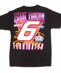 VINTAGE NASCAR MARK MARTIN TERMINATOR 1995 TEE SHIRT SIZE LARGE MADE IN USA