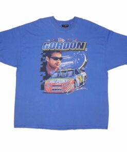 VINTAGE NASCAR RACING JEFF GORDON DUPONT TEE SHIRT 2000 VINTAGE NASCAR RACING JEFF GORDON DUPONT TEE SHIRT 2000