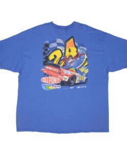 VINTAGE NASCAR RACING JEFF GORDON DUPONT TEE SHIRT 2000 VINTAGE NASCAR RACING JEFF GORDON DUPONT TEE SHIRT 2000