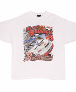 VINTAGE NASCAR RACING KEVIN HARVICK CHICAGOLAND INAUGURAL 2001 TEE SHIRT VINTAGE NASCAR RACING KEVIN HARVICK CHICAGOLAND INAUGURAL 2001 TEE SHIRT