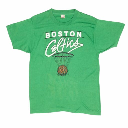 VINTAGE NBA BOSTON CELTICS 1980S TEE SHIRT SIZE SMALL MADE IN USA