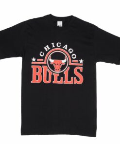 VINTAGE NBA CHICAGO BULLS 1990S TEE SHIRT SIZE LARGE MADE IN USA