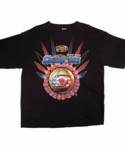 VINTAGE NBA CHICAGO BULLS 1998 CHAMPIONS TEE SHIRT SIZE XL MADE IN USA