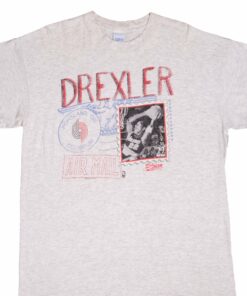 VINTAGE NBA CLYDE DREXLER PORTLAND OREGON TEE SHIRT 1990 VINTAGE NBA CLYDE DREXLER PORTLAND OREGON TEE SHIRT 1990
