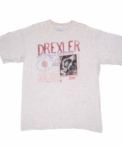 VINTAGE NBA CLYDE DREXLER PORTLAND OREGON TEE SHIRT 1990 VINTAGE NBA CLYDE DREXLER PORTLAND OREGON TEE SHIRT 1990