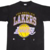 VINTAGE NBA LOS ANGELES LAKERS TEE SHIRT 1990S MEDIUM MADE USA