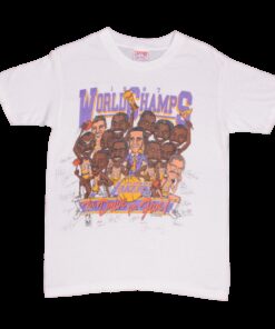VINTAGE NBA LOS ANGELES LAKERS WORLD CHAMPS 1987 TEE SHIRT MEDIUM MADE USA VINTAGE NBA LOS ANGELES LAKERS WORLD CHAMPS 1987 TEE SHIRT MEDIUM MADE USA