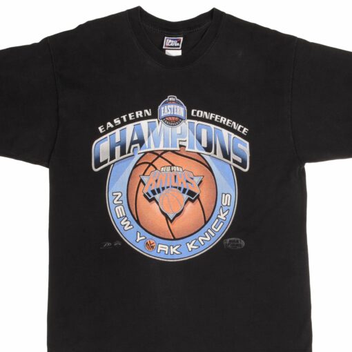 VINTAGE NBA NEW YORK KNICKS EASTERN CHAMPIONS 1999 TEE SHIRT