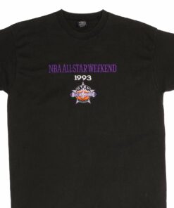 VINTAGE NBA UTAH JAZZ ALL STAR WEEKEND 1993 TEE SHIRT SIZE XL MADE IN USA
