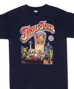VINTAGE NCAA FINAL FOUR SAN ANTONIO 1998 TEE SHIRT LARGE MADE IN USA