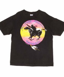 VINTAGE NEIL YOUNG AND CRAZY HORSE TEE SHIRT 1991 SIZE XL MADE IN USA