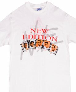 VINTAGE NEW EDITION HEATWAVE TEE SHIRT 1989 SIZE MEDIUM MADE IN USA VINTAGE NEW EDITION HEATWAVE TEE SHIRT 1989 SIZE MEDIUM MADE IN USA