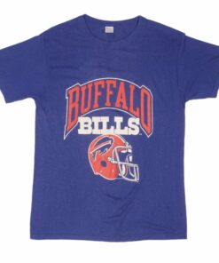 VINTAGE NFL BUFFALO BILLS 1980S CHAMPION TEE SHIRT SIZE MEDIUM MADE IN USA