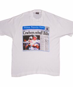 VINTAGE NFL DALLAS COWBOYS CHAMPION VS BUFFALO BILLS TEE SHIRT 1994 XL MADE USA_ VINTAGE NFL DALLAS COWBOYS CHAMPION VS BUFFALO BILLS TEE SHIRT 1994 XL MADE USA_