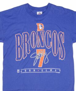 VINTAGE NFL DENVER BRONCOS JOHN ELWAY TEE SHIRT 1995