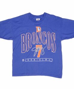 VINTAGE NFL DENVER BRONCOS JOHN ELWAY TEE SHIRT 1995