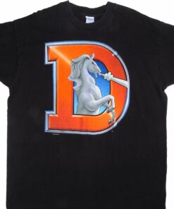 VINTAGE NFL DENVER BRONCOS TEE SHIRT 1994 SIZE XL MADE IN USA