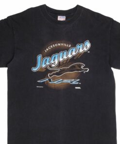 VINTAGE NFL JACKSONVILLE JAGUARS BANNED LOGO TEE SHIRT 1993 XL MADE IN USA