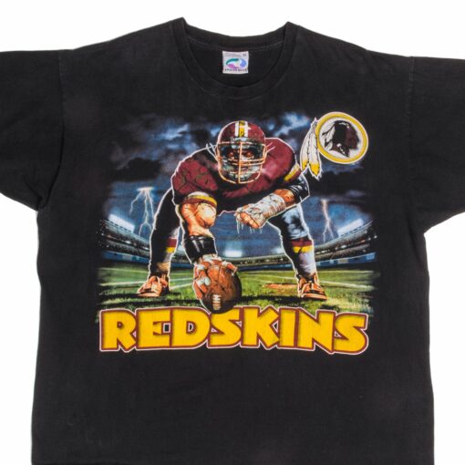 VINTAGE NFL LIQUID BLUE WASHINGTON REDSKINS TEE SHIRT