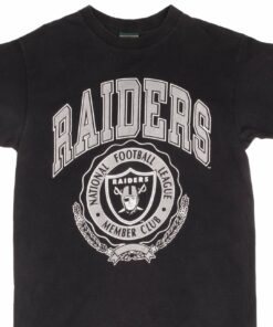 VINTAGE NFL LOS ANGELES RAIDERS TEE SHIRT 1990S SIZE LARGE MADE IN USA