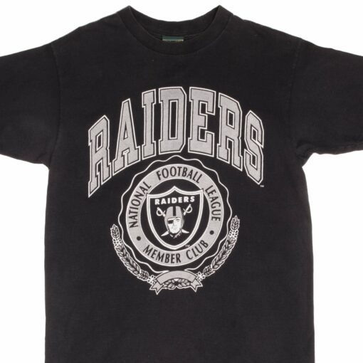 VINTAGE NFL LOS ANGELES RAIDERS TEE SHIRT 1990S SIZE LARGE MADE IN USA