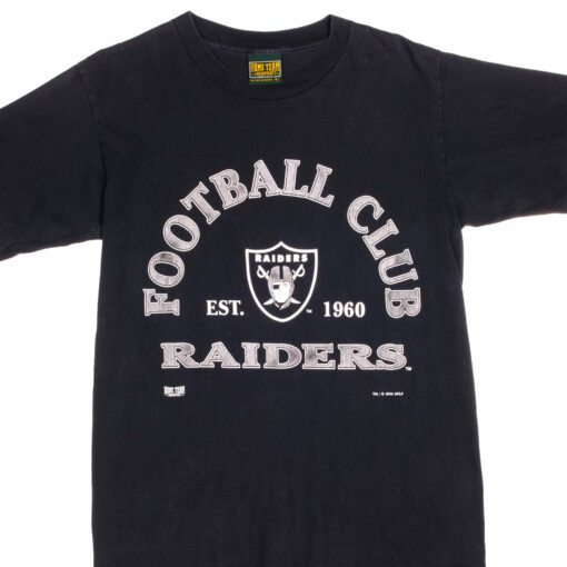 VINTAGE NFL LOS ANGELES RAIDERS TEE SHIRT 1994 SIZE MEDIUM MADE IN USA