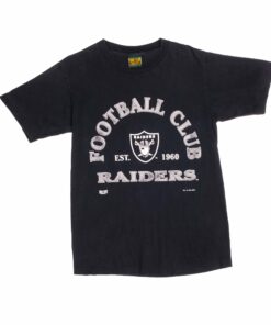 VINTAGE NFL LOS ANGELES RAIDERS TEE SHIRT 1994 SIZE MEDIUM MADE IN USA
