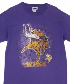 VINTAGE NFL MINNESOTA VIKINGS 1999 TEE SHIRT SIZE LARGE MADE IN USA