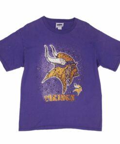 VINTAGE NFL MINNESOTA VIKINGS 1999 TEE SHIRT SIZE LARGE MADE IN USA