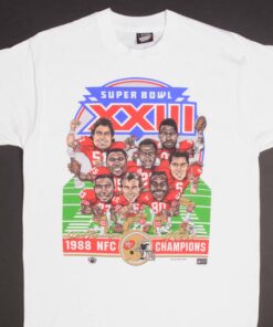 VINTAGE NFL SAN FRANCISCO 49ERS SUPER BOWL CHAMPS 1988 TEE SHIRT MEDIUM MADE USA VINTAGE NFL SAN FRANCISCO 49ERS SUPER BOWL CHAMPS 1988 TEE SHIRT MEDIUM MADE USA