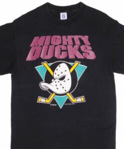 VINTAGE NHL ANAHEIM MIGHTY DUCKS TEE SHIRT 1993 MEDIUM MADE USA