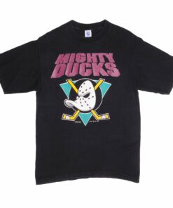 VINTAGE NHL ANAHEIM MIGHTY DUCKS TEE SHIRT 1993 MEDIUM MADE USA
