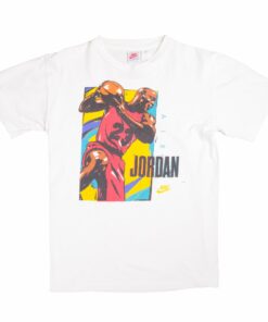 VINTAGE NIKE AIR JORDAN TEE SHIRT 1987-1994 VINTAGE NIKE AIR JORDAN TEE SHIRT 1987-1994