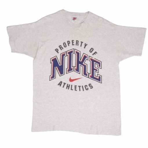 VINTAGE NIKE ATHLETICS EARLY 1990S TEE SHIRT SIZE LARGE MADE IN USA