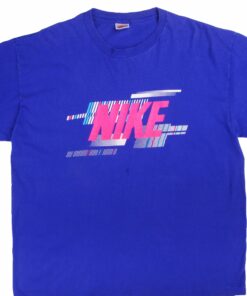 VINTAGE NIKE BIG LOGO TEE SHIRT 1987-1992 SIZE XL MADE IN USA