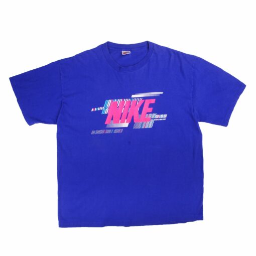 VINTAGE NIKE BIG LOGO TEE SHIRT 1987-1992 SIZE XL MADE IN USA