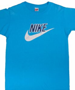 VINTAGE NIKE BIG LOGO TEE SHIRT 1987-1994 SIZE LARGE MADE IN USA