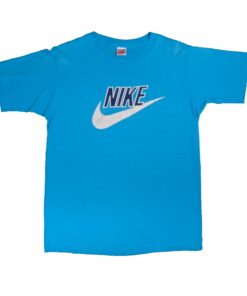 VINTAGE NIKE BIG LOGO TEE SHIRT 1987-1994 SIZE LARGE MADE IN USA